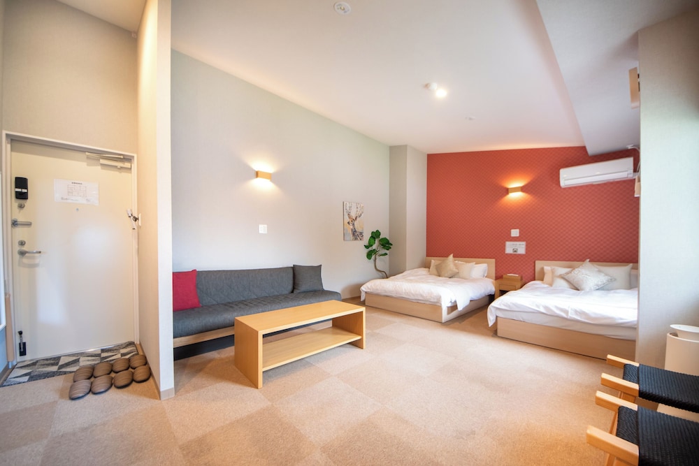 ツインルーム401 洗濯機付き 客室1 | ホテル 寧楽