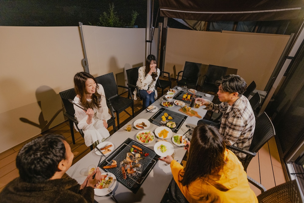 屋外ダイニングエリア1 | 風林火山 勝山宿