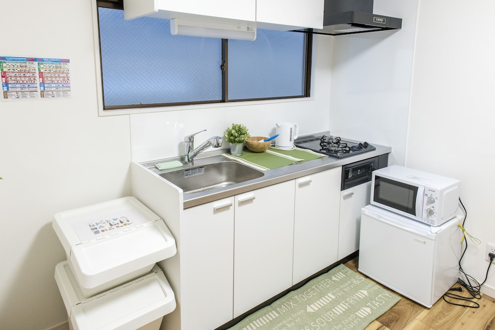 アパートメント 2 ベッドルーム (401) 専用簡易キッチン0 | ZAITO 東京菊川民宿 (ZAITO Tokyo Kikukawa Economy Inn)