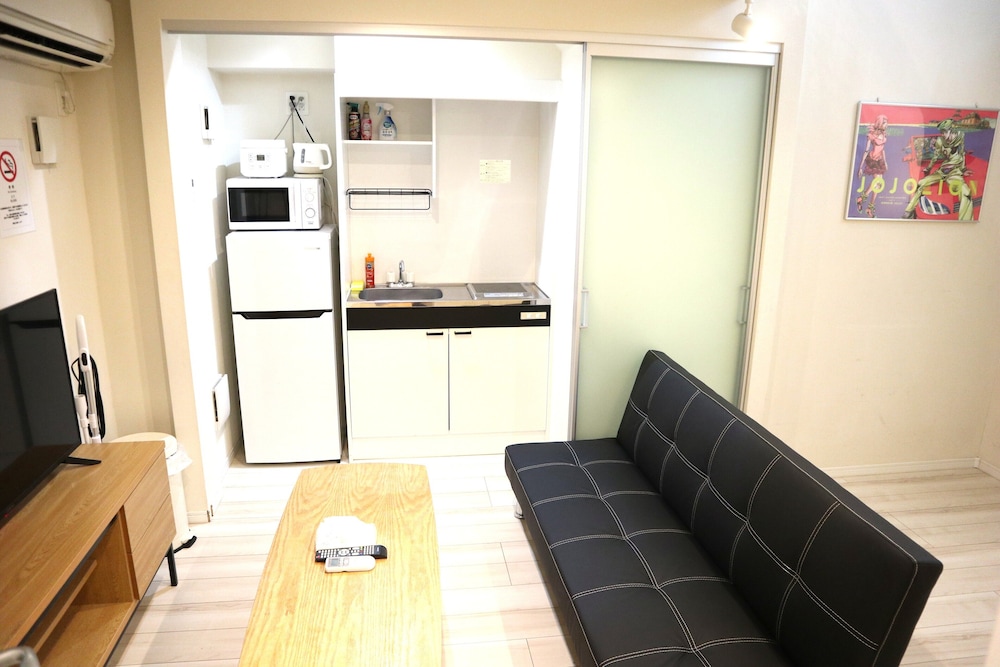 アパートメント (A102) リビング エリア3 | Anon Shibuya