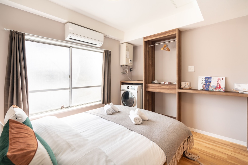 コンフォート アパートメント 1 ベッドルーム (402) 客室2 | ZAITO Tokyo Asakusa Economy Inn