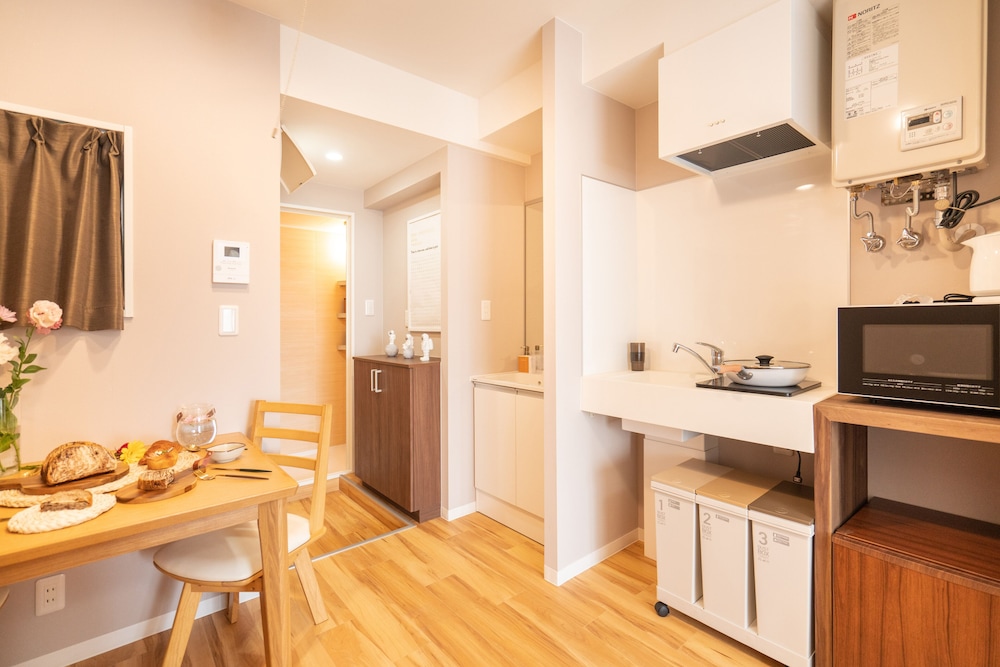 コンフォート アパートメント 1 ベッドルーム (301) 専用簡易キッチン0 | ZAITO Tokyo Asakusa Economy Inn