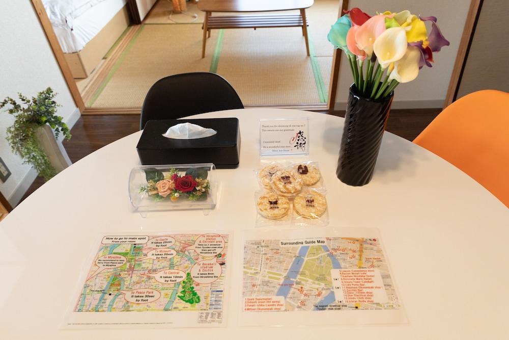 503号室 客室内のダイニングエリア1 | SUNDAY peace room Nakashima