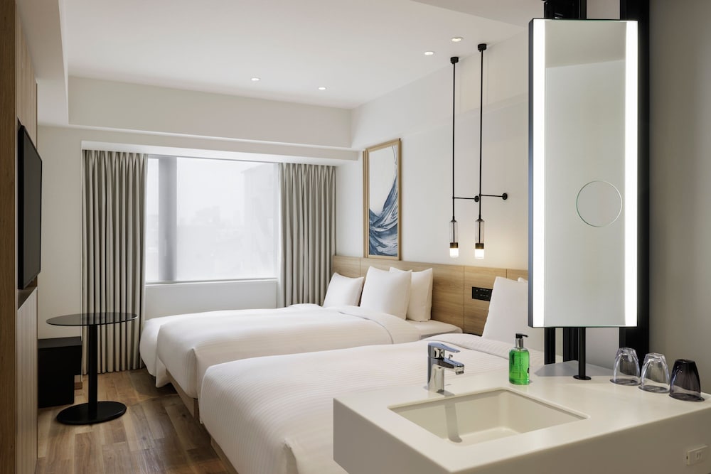 ツインルーム シングルベッド 2 台 客室3 | フェアフィールド・バイ・マリオット大阪難波