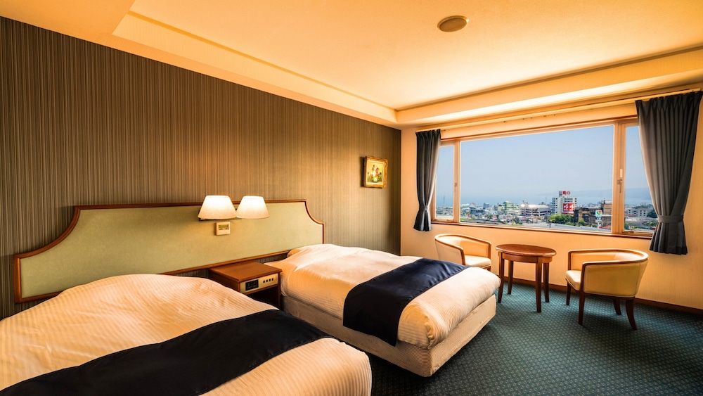 [禁煙] スタンダードツイン29㎡ 内風呂あり(オーシャンビュー) | 大江戸温泉物語Premium ホテル風月