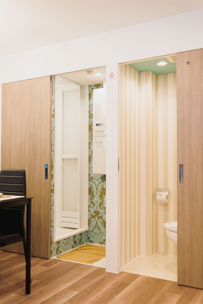 デラックス ルーム 禁煙 (101) バスルームのシャワー0 | Space F 代々木