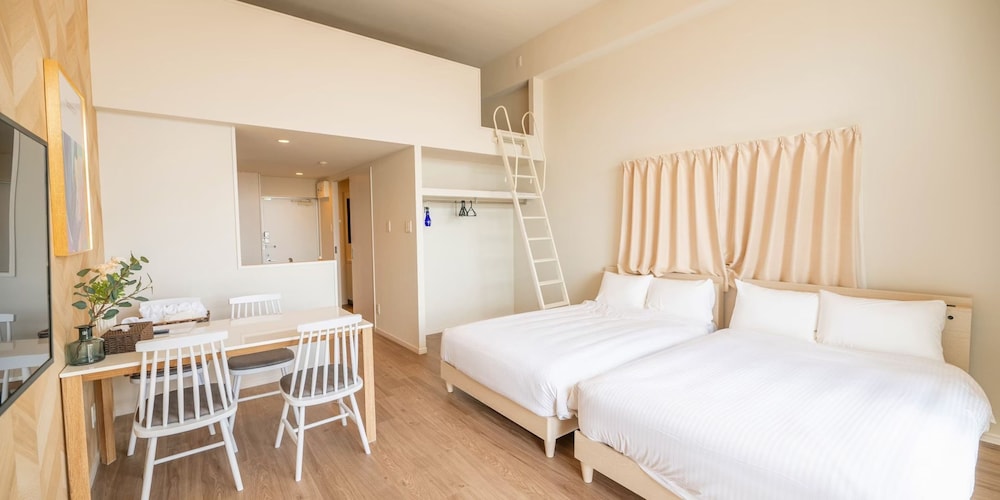 ロフト付き typeB/洗濯機・キッチン完備 禁煙 客室2 | ホテルトーマス旭橋駅