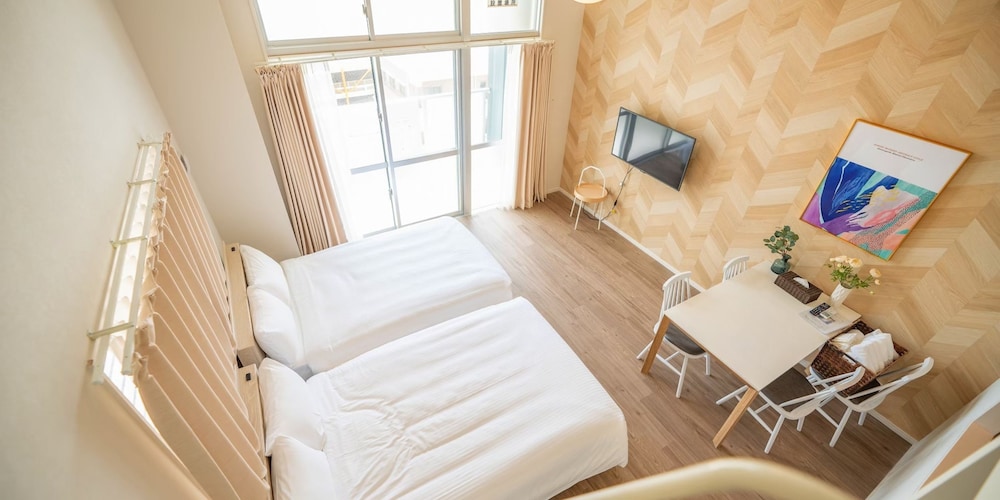 ロフト付き typeB/洗濯機・キッチン完備 禁煙 客室1 | ホテルトーマス旭橋駅