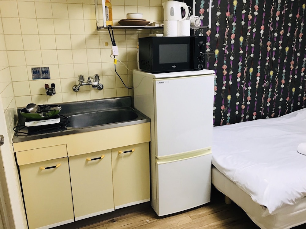 ベーシック ダブルルーム 1 ベッドルーム 専用キッチン0 | EX Tenjinnomori Apartment 104