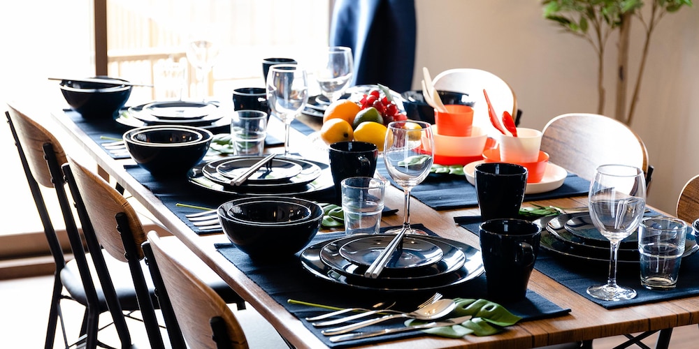 ハウス 客室内のダイニングエリア0 | Wave House 九十九里下貝塚