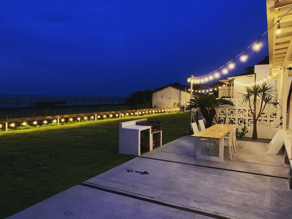 プレミアム ヴィラ オーシャンビュー テラス / パティオ2 | Shirahama Beach Garden