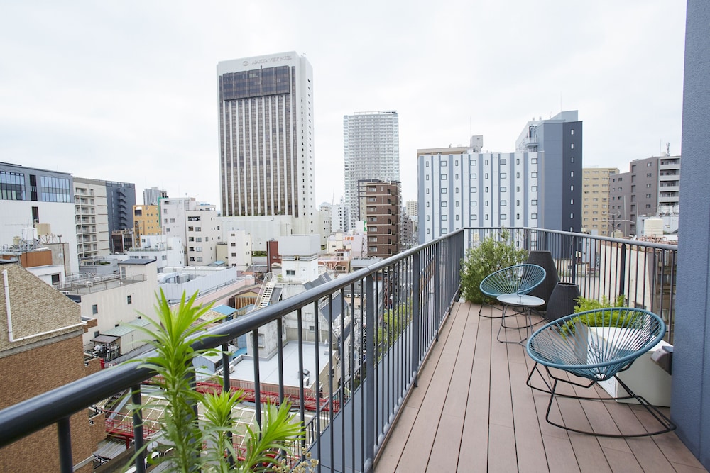 Superior King Terrace B (803) バルコニー0 | 浅草九倶楽部HOTEL