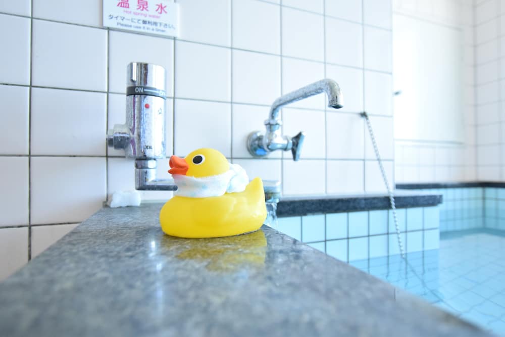 ファミリー ハウス バスルーム1 | Ocean Front BEACH 312 hot spring