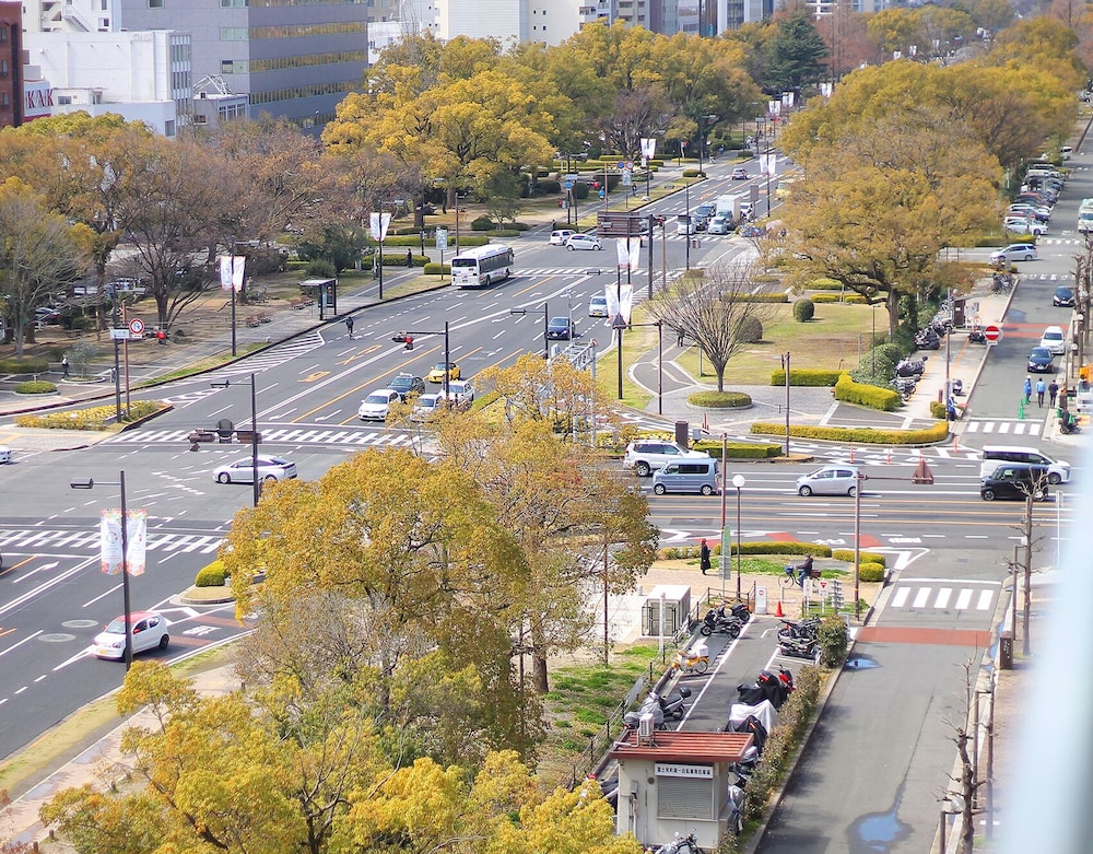 エクスクルーシブ スタジオ シティビュー (901) ストリート ビュー0 | b hotel 広島平和大通り