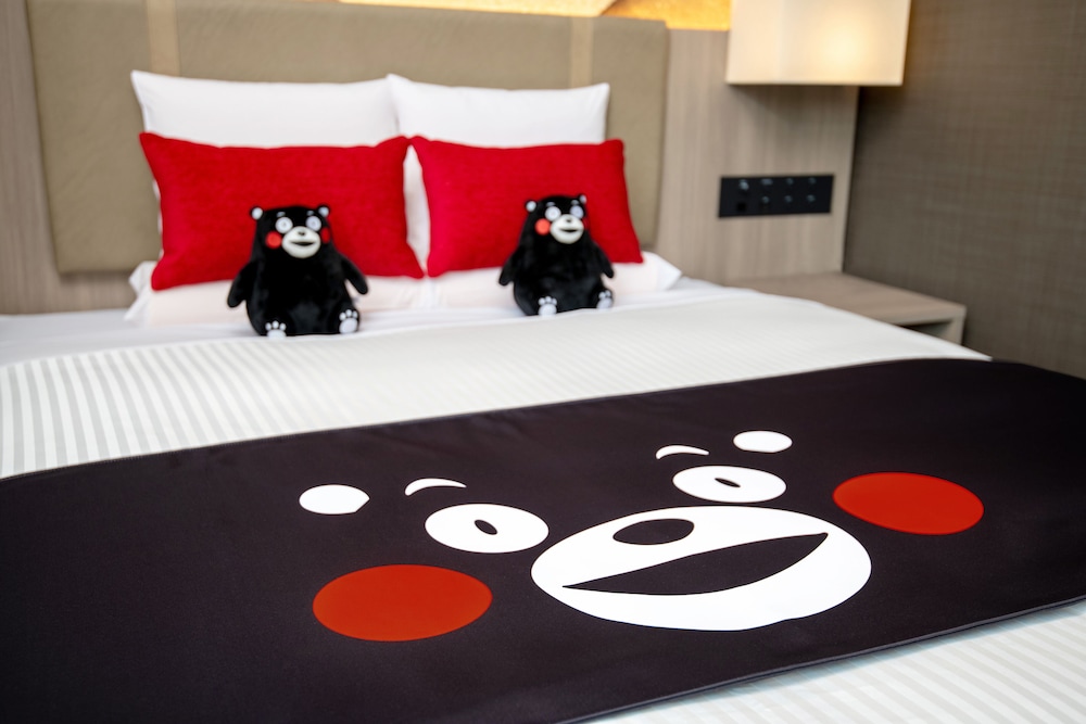 くまモンルーム クイーン（バス付）禁煙 客室2 | 亀の井ホテル 阿蘇