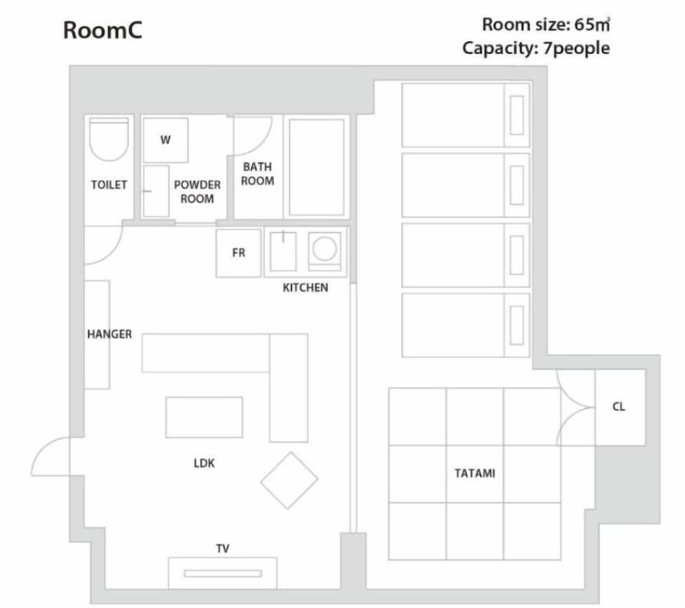 ルーム C 客室7 | BEYOND HOTEL Takayama 3rd