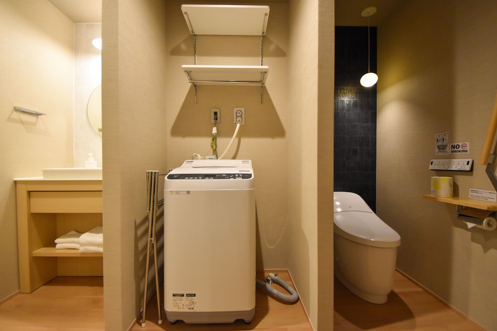 デザイン ツインルーム 禁煙 バスルーム0 | Hotel 鹿音