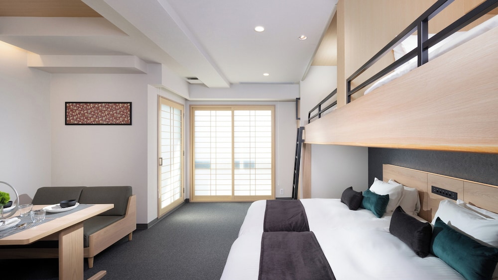 ロフトベッドアパートメント 客室1 | MIMARU大阪 難波NORTH