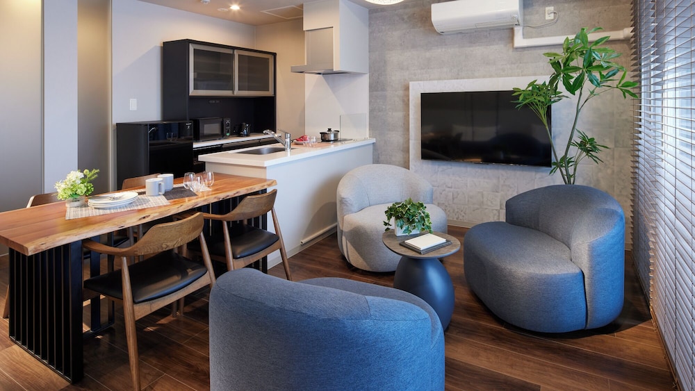 モデレート 1DK リビング エリア2 | Minn 千歳