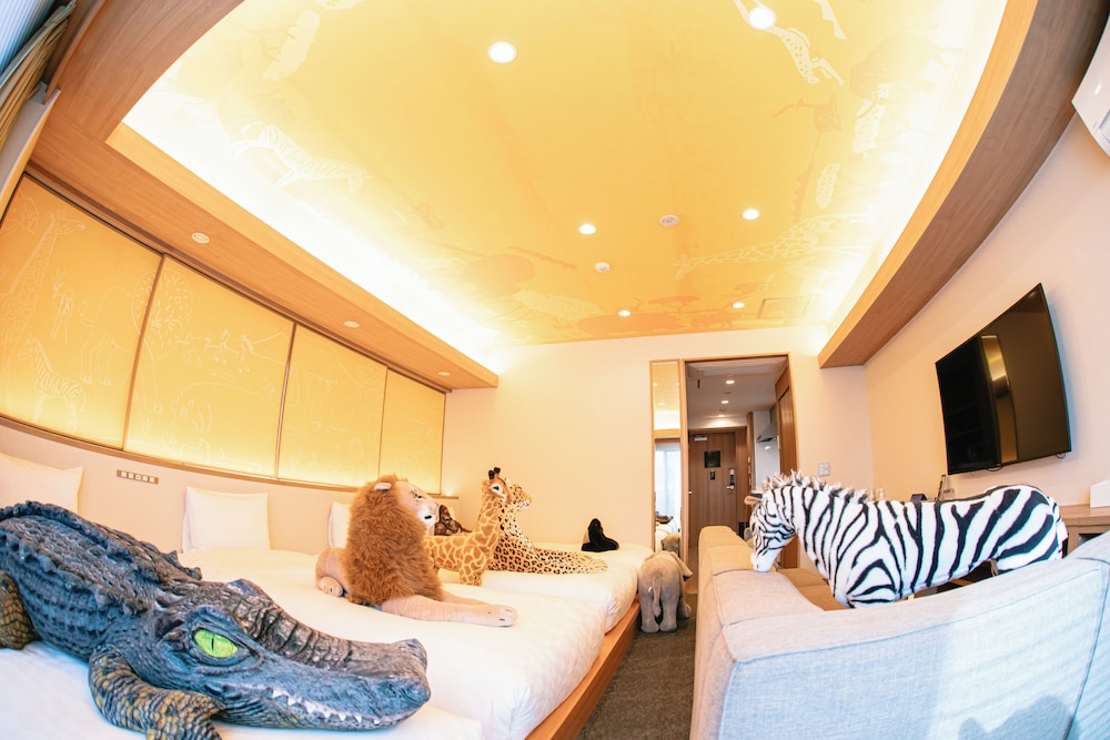 プレミアム 4 人部屋 客室1 | ゴールドステイ栄