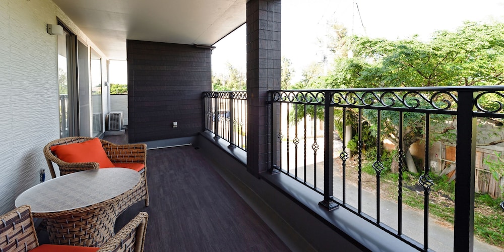 デザイン コンドミニアム 3 ベッドルーム 禁煙 バルコニー1 | Ahman Inn Island Yagaji