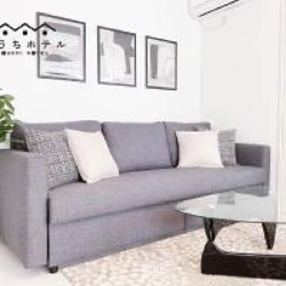 1ベッドルームアパートメント バルコニー付き 101号室 リビング エリア0 | おうちホテル宮島口