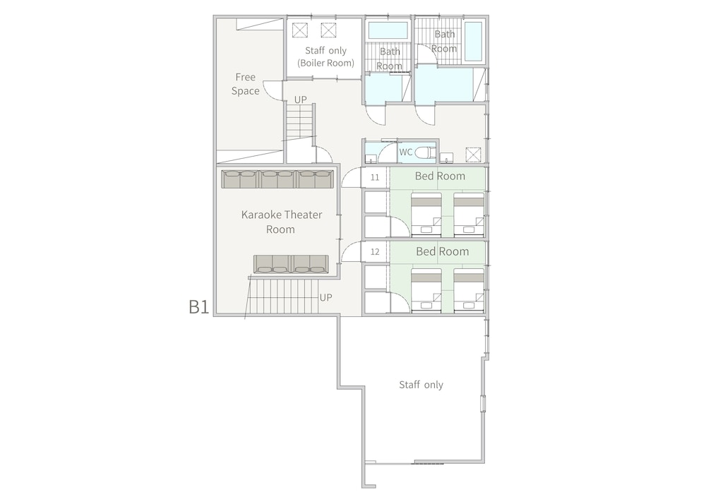 湯沢東洋 フロアマップ0 | ザ・ホテル湯沢オリエンタル