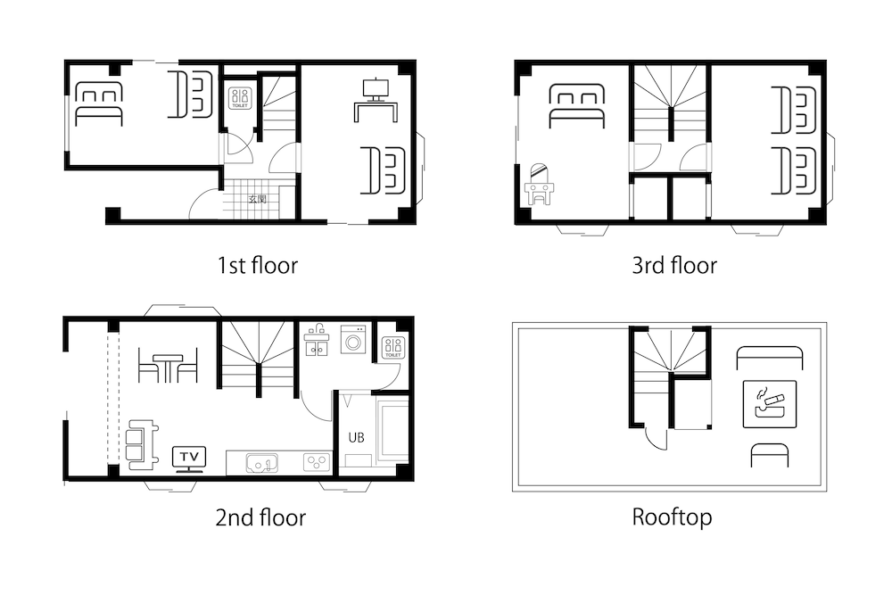 宿泊施設の地図1 | GRADIA高円寺 宿泊施設の地図1 | GRADIA高円寺