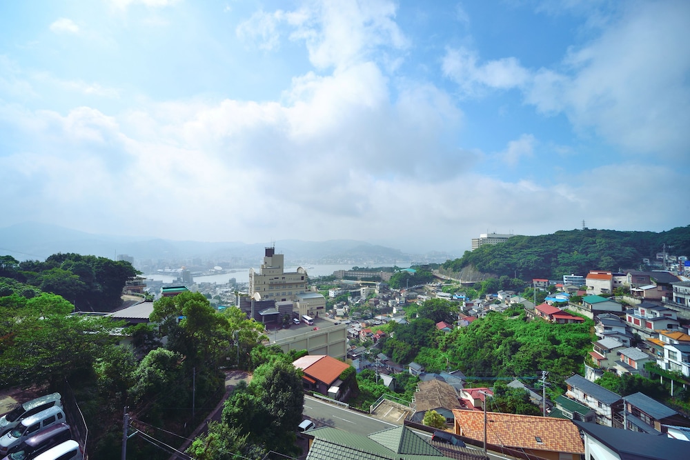 デラックス ルーム 禁煙 ハーバービュー 部屋からの景観0 | 稲佐山観光ホテル