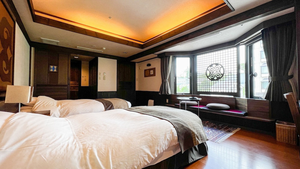 (RERA) (アイヌ式) ツインルーム 禁煙 部屋からの景観0 | あかん遊久の里 鶴雅