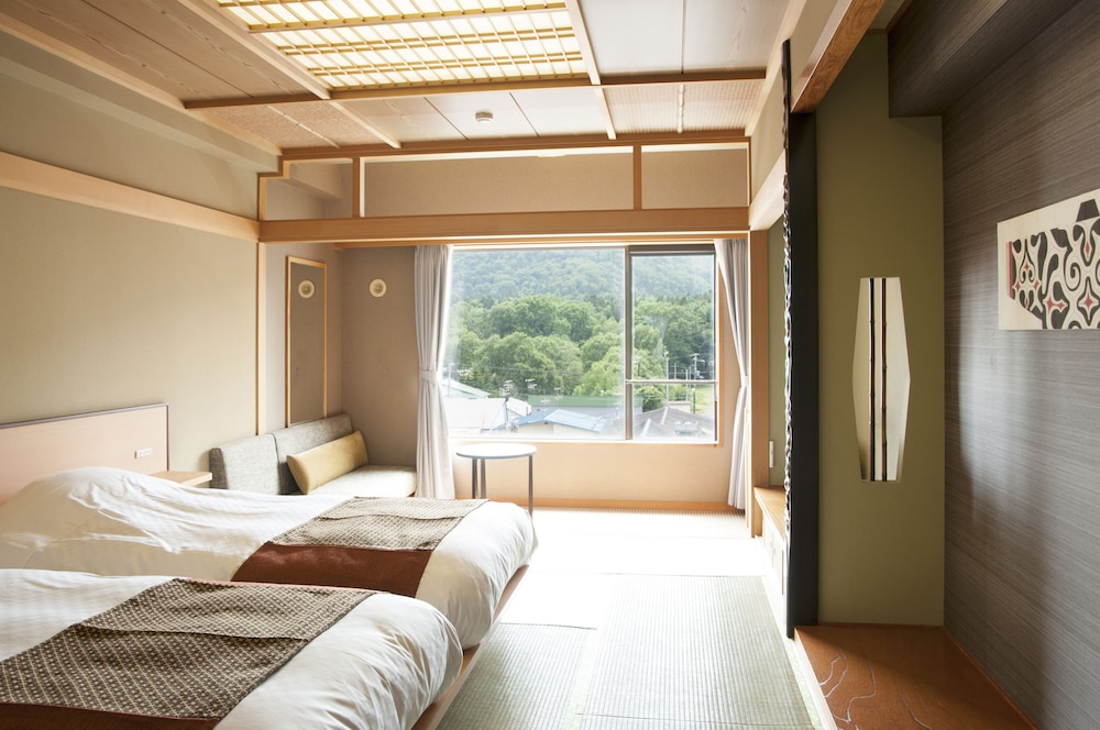 (ウイングス館) 和室ツイン (禁煙) | あかん遊久の里 鶴雅