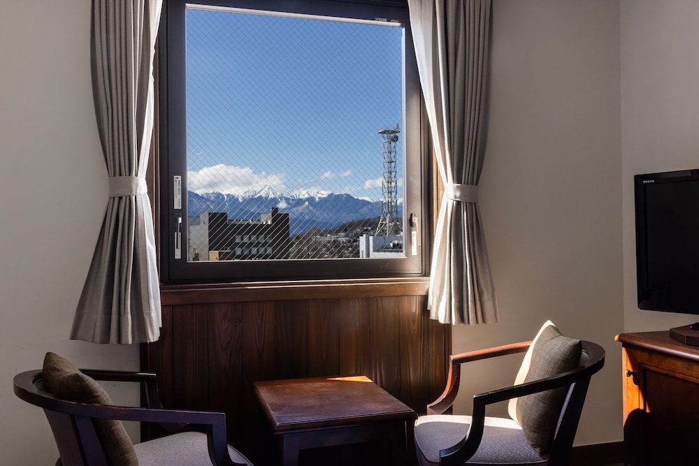 【本館】ツインルーム 部屋からの景観0 | 松本ホテル花月