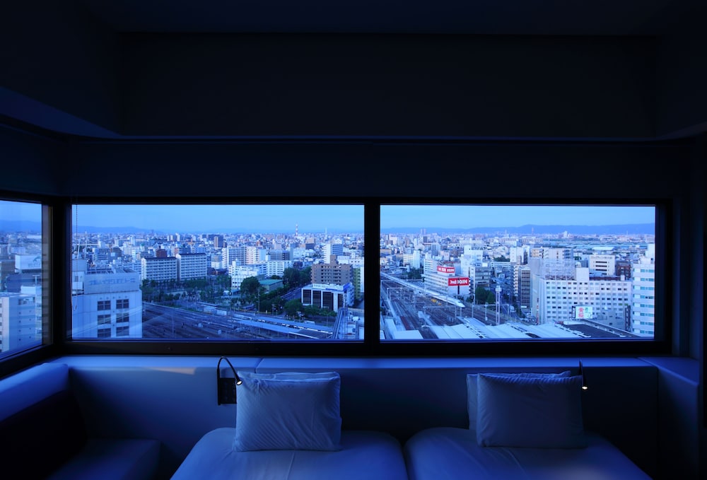 禁煙 コーナーツインルーム 部屋からの景観0 | レム新大阪