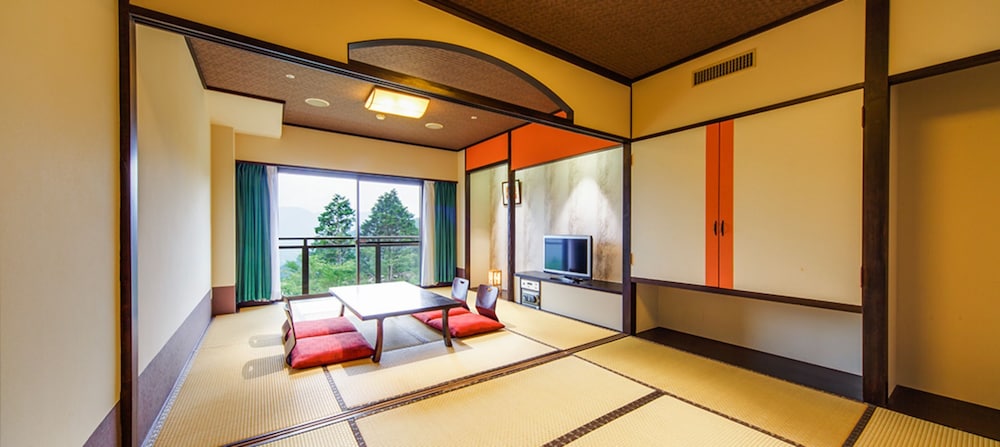【和室】禁煙リーズナブルルーム 36平米 部屋からの景観0 | ホテルグリーンプラザ箱根