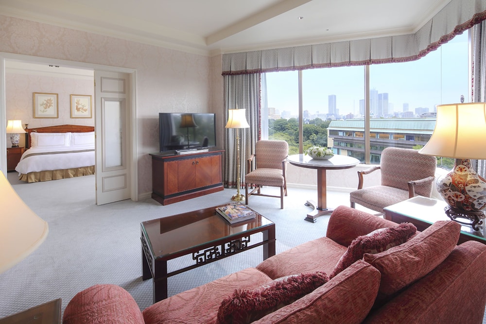 ジュニアスイート シングルサイズベッド 2台 禁煙 ガーデンビュー / ラウンジ&スパご利用付 客室1 | ホテル椿山荘東京