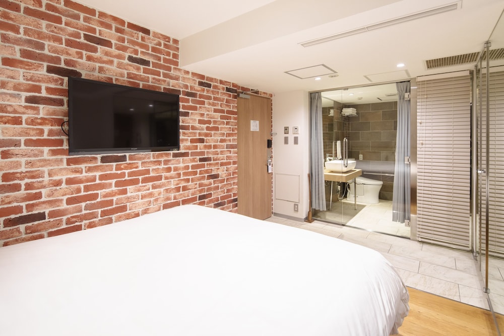 クイーンダブル (ファクトリー モダン スーペリア) 禁煙 客室1 | EN HOTEL Shibuya