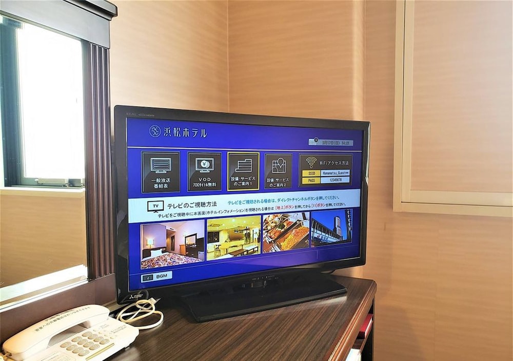 ダブルルーム 喫煙可 テレビ0 | 浜松ホテル
