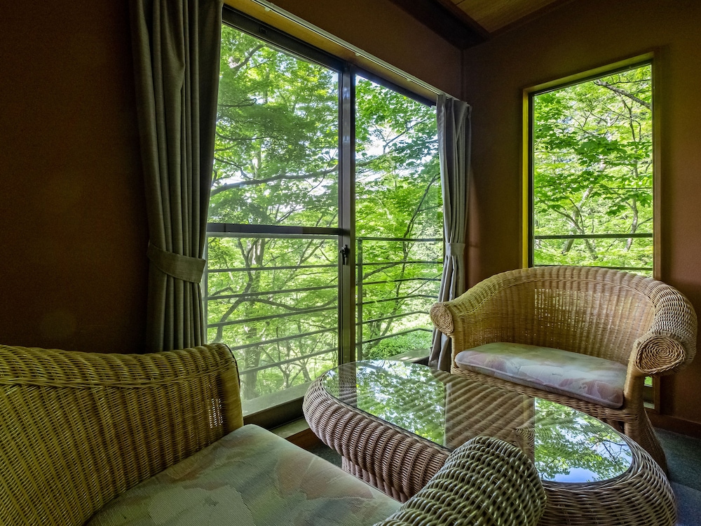 和室 大人4名 部屋からの景観0 | 箱根温泉山荘 なかむら