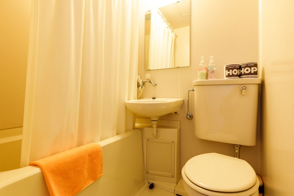 スタジオ シングルベッド 2 台 禁煙 専用バスルーム バスルーム0 | コンドミニアム白馬五竜