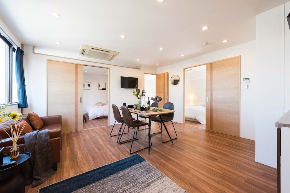 押上501 リビング エリア1 | TORA HOTEL Skytree V