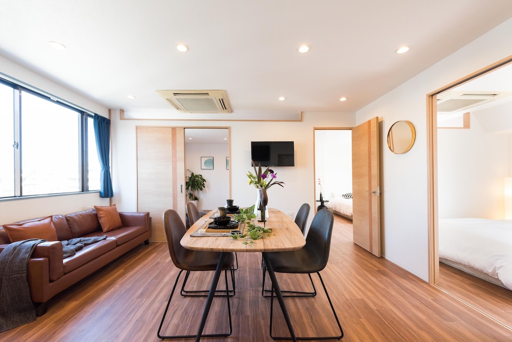 押上501 リビング エリア2 | TORA HOTEL Skytree V