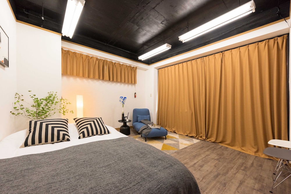 中里101 リビング エリア8 | TORA HOTEL Komagome A