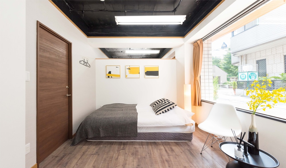 中里101 リビング エリア2 | TORA HOTEL Komagome A