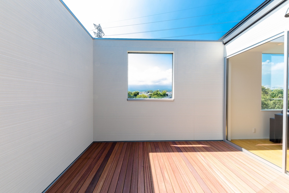 ヴィラ 3 ベッドルーム 禁煙 テラス / パティオ0 | Frame View Mt.Fuji Villa-east-