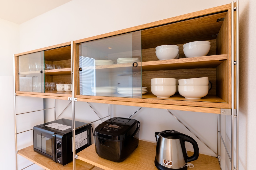 ヴィラ 3 ベッドルーム 禁煙 専用簡易キッチン3 | Frame View Mt.Fuji Villa-west-