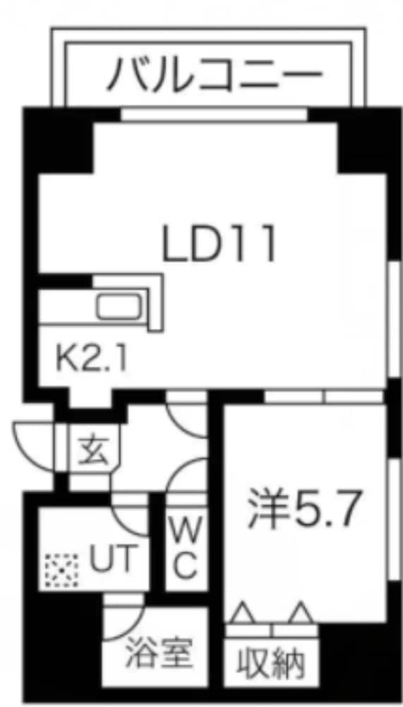 内装1 | IK 南 6 条レジデンス 101 内装1 | IK 南 6 条レジデンス 101