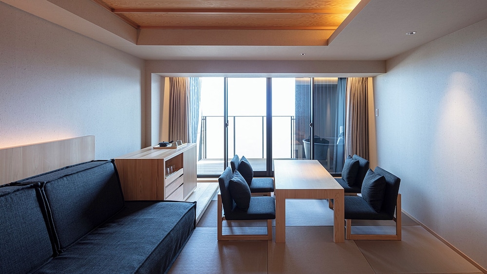 【客室露天風呂付】テラスバスプレミアムツイン 禁煙 客室2 | SOKI ATAMI