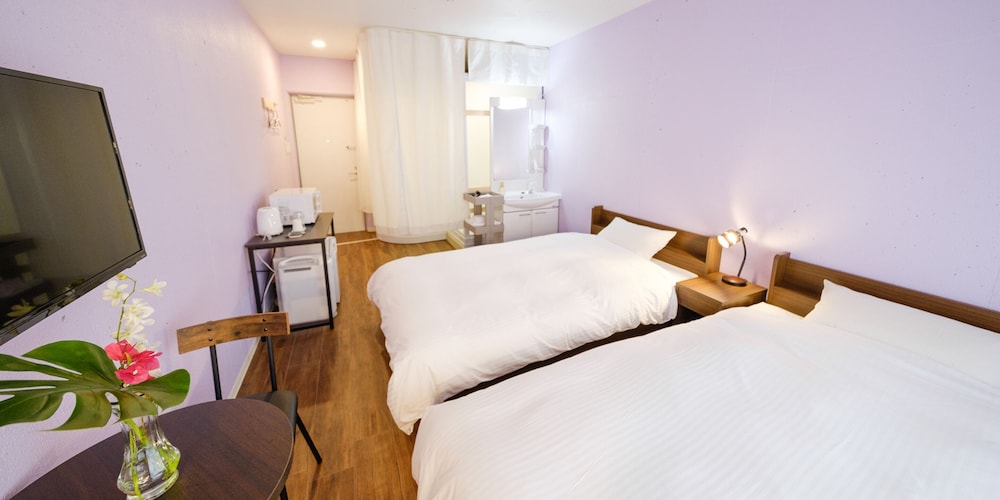 スタンダードツイン (シャワー・トイレ付) 禁煙 | ホテル しおんの海