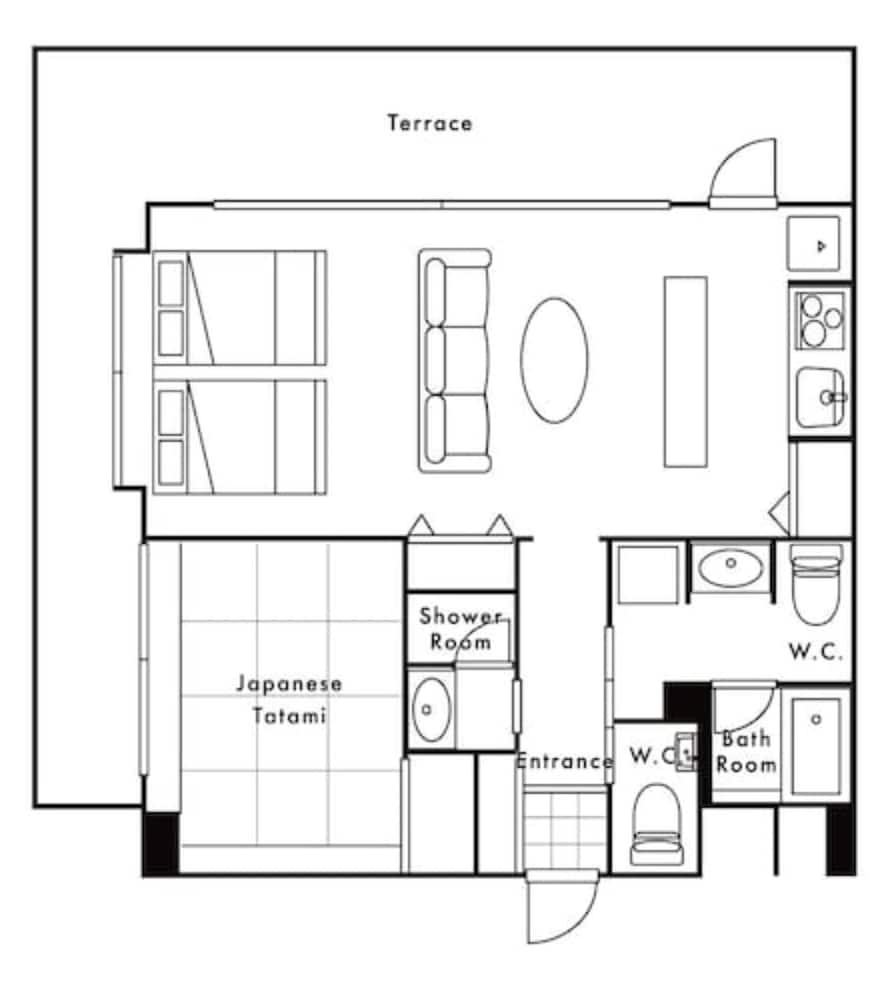 プレミアムスイートコンド 4ベッド 禁煙 客室5 | プライベートコンド北谷 ジャーガル by コルディオプレミアム