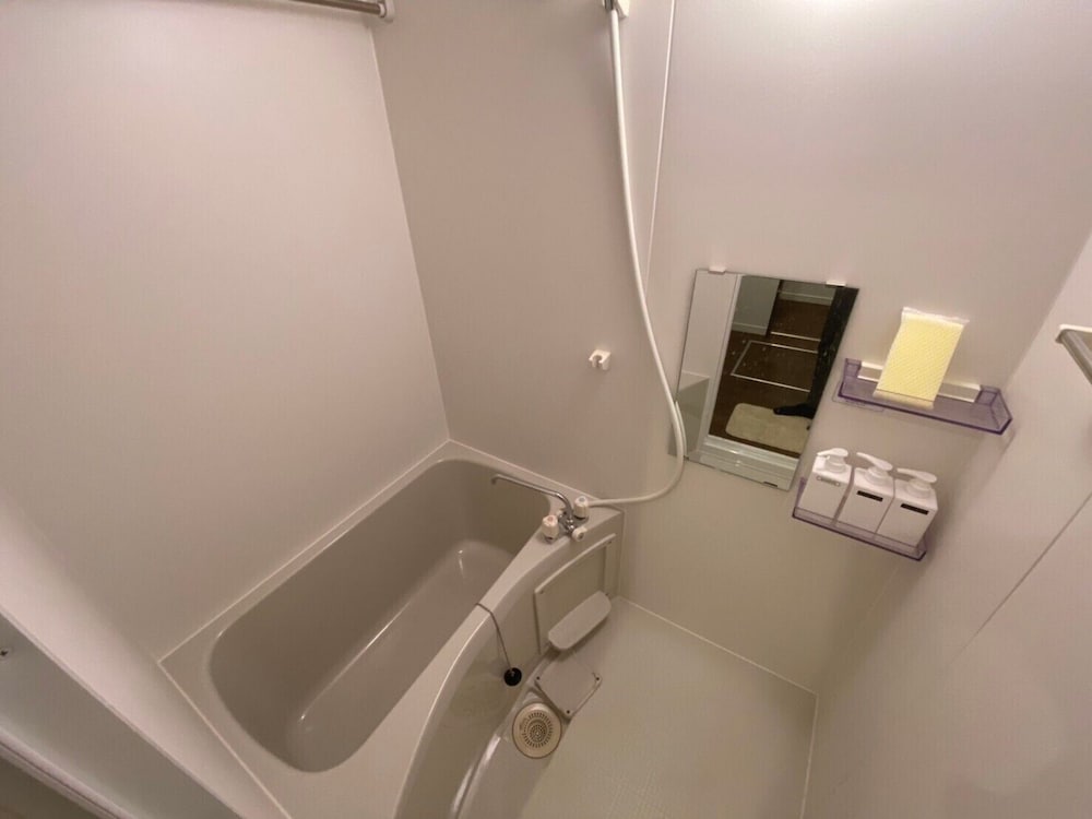 ダブルルーム 1ダブルベッド 1ダブルソファーベッド 禁煙 バスルーム0 | Base Hanegi Apartment